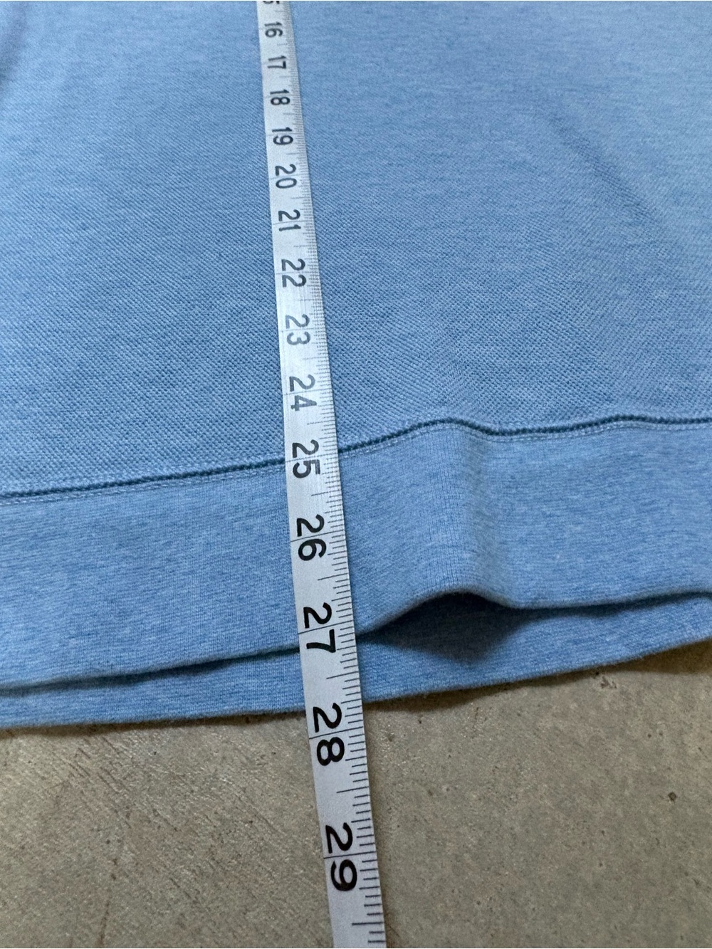Tommy Bahama North Port 1/2 Zip Pullover Light Blue Cotton Tencel Large - Picture 10 of 13